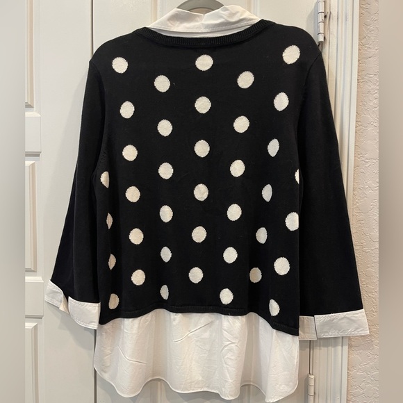 Crown & Ivy CHICOS NWT Woman’s CALLIE Pullover Sweater Size:3 - Picture 5 of 9